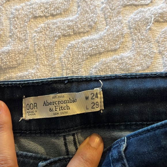 Abercrombie & Fitch dark blue Jeans Leggings - Picture 2 of 4